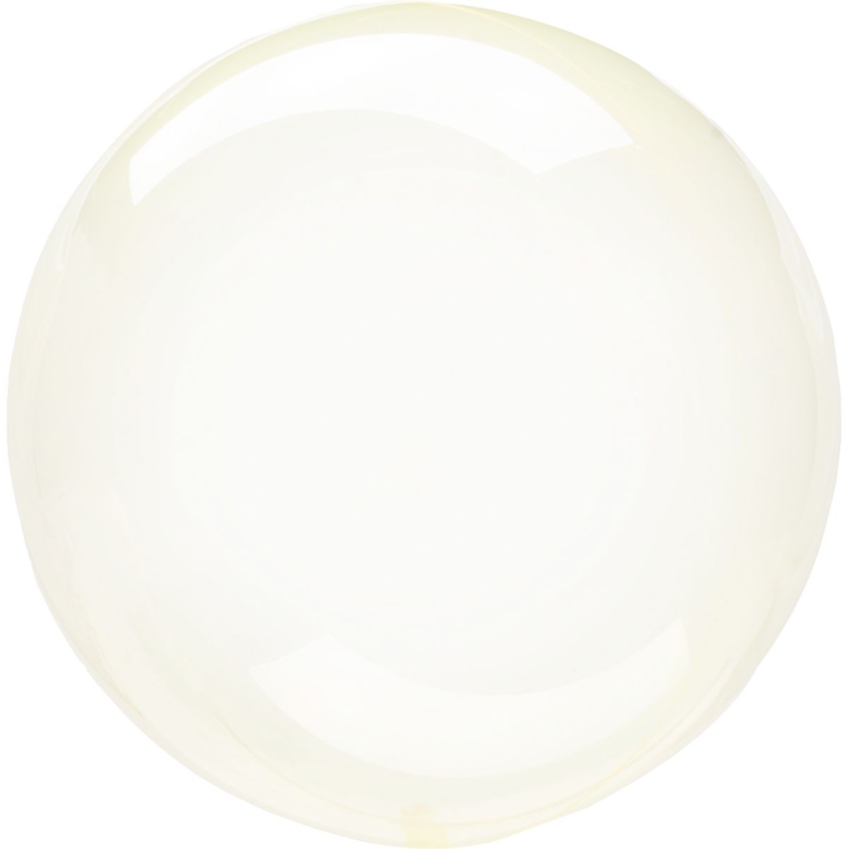 Фольгированные шары/ ANAGRAM / 3202-1103 A СФЕРА УП Прозрачная желтая Crystal Clearz Yellow S40